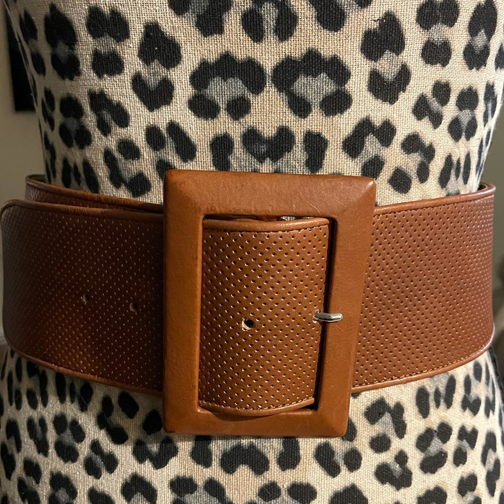 Orciani Genuine Leather Tan / Cognac Belt
